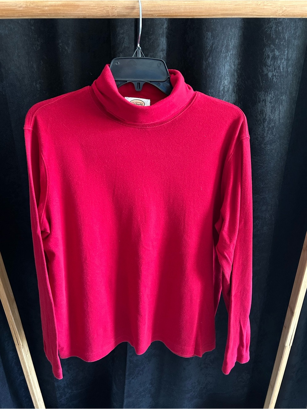 Talbots Bright Red Turtleneck Sweater